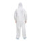 PPEの使い捨て可能な保護つなぎ服防水白い25gsm-70gsm