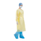 PPEの黄色く水平な2使い捨て可能なガウンS/M/L/XL/XXL AAMI PB70のレベル1のレベル3