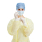 入院患者の衣類PPの使い捨て可能な分離のガウンの外科非生殖不能の黄色