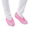 ピンク雨は非スキッド靴を覆う使い捨て可能なPPを検査する