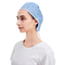 SMSの医学の非編まれた使い捨て可能な帽子の青64x13cm