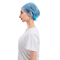 タイが付いている病院の職員青いPPのためのBouffant Disposable Non Woven博士の帽子