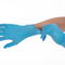 身体検査の使い捨て可能な防護手袋のニトリルの黒の白い青